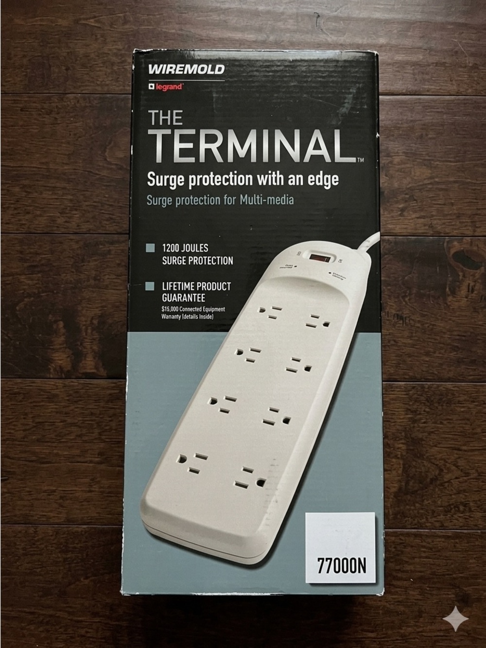 Wiremold Legrand "The Terminal" Multi-Media Surge Protector (Model 77000N